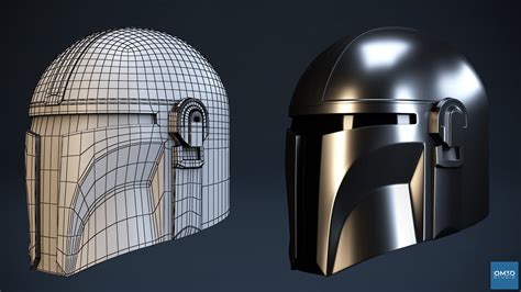 mandalorian helmet 3d model.